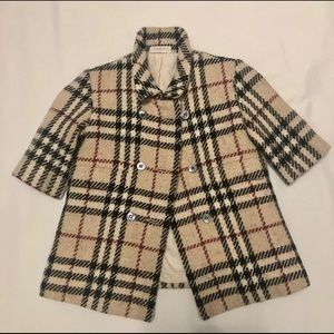 SOLD. Authentic Burberry baby 6 to 12 month coat